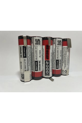 Orion 5s 18v Matkaplar İçin 18650 Li-on Pil Grubu 2000 Mah 15c - 30a