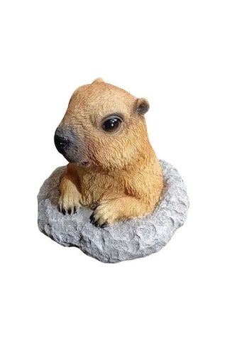 Pazly Veranda Sıçanı Saksısı Homyl Heykeli Bahçe Dekoru Dağ Çiçek