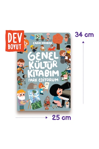 Genel Kültür Kitabım - Fark Ediyorum - Çağrı Odabaşı - Sincap Kitap