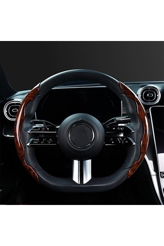 jmsstore Ergonomik Kaymaya Dayanıklı Direksiyon Koruyucu Kapak Otomobil Aksesuarları Araba Koruyucu