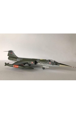 Lockheed F-104g Starfighter Pm Model Demonte Plastik Uçak Maket Kiti