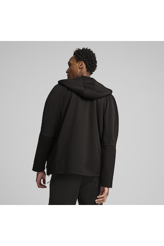 Puma Evostripe Full-zip Hoodie Erkek Ceket-siyah