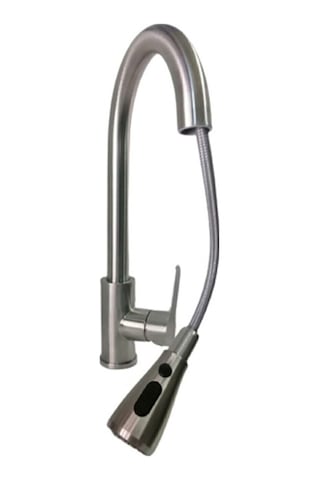 Fleko Inox Spiralli Mutfak Evye Bataryası Paslanmaz Çelik Inox