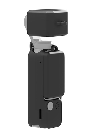 Sones Djı Osmo Pocket 3 Puluz 3'ü 1 Arada Silikon Kılıf Seti Siyah