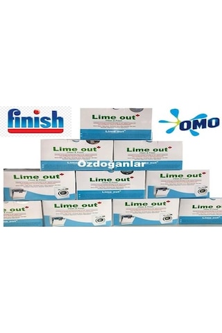 10 Ad Lime Out Çamaşır Bulaşık Makinesi Kireç Yağ Koku Temizleyic