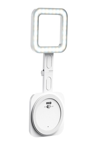 Pazly D13408w Manyetik Led Dolgu Işığı - Telefon Selfie Işığı Beyaz Beyaz
