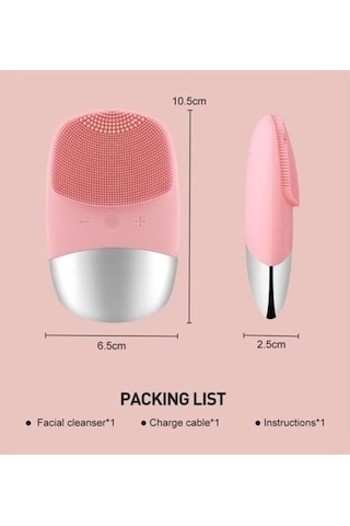 Tongxida Ultrasonik Cilt Scrubber Yüz Temizleyici Siyah Nokta Remover Vakum Elektrikli Fırçası N6v2q6 Pembe Pembe