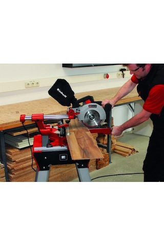 Einhell TE-SM 2534 Dual Pistonlu Gönye Testere Sağ/Sol Yatarlı - 4300870