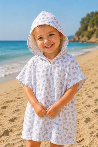 Müslin Çocuk Ve Bebek Panço Unisex Model - Bebek & Çocuk Plaj Ve Banyo Panço Beyaz - 886580333 5-8 Yaş