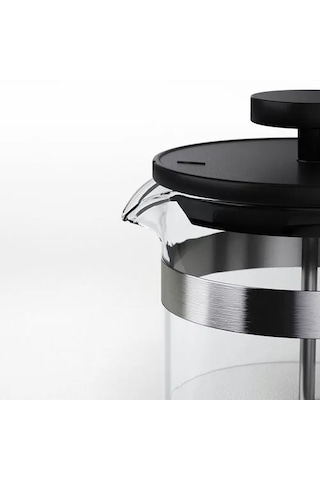 Sumuhome Upphetta French Press Paslanmaz Çelik Siyah 1 Lt Siyah