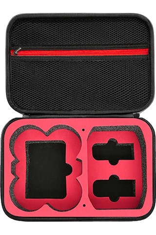 Soulader Djı Neo Taşınabilir Seyahat Çantası Sert Kasa Drone Aksesuarları Saklama Taşıma Çantası Kırmızı İç Tasarım