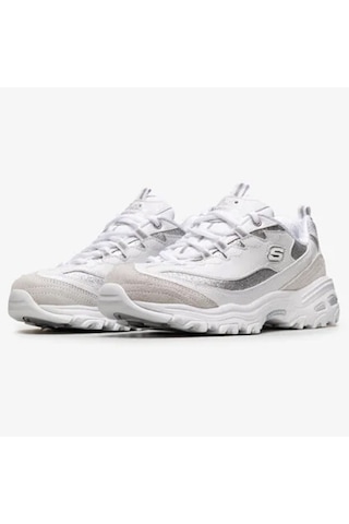 Skechers D'lites - Glimmer Eve Kadın Beyaz Spor Ayakkabı 13155-wsl Siyah