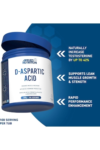 Applied Nutrition Daa-aspartic Acid - Natural Booster For 300 G