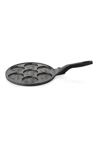 Schafer Black Stone Pankek Tavası 26 Cm-siyah