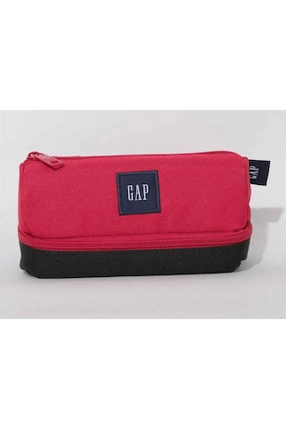 Gap Kalem Çantası 2 Bölmeli Kırmızı 13390 Standart