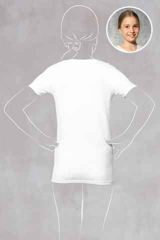 Doreanse Kız Çocuk Modal Yuvarlak Yaka Kısa Kol T Shirt 400