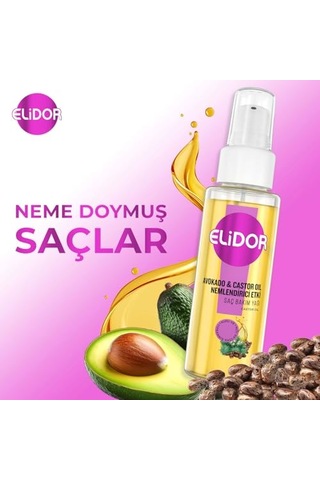 Tr Saç Bakım Kremi Ve Castor Oil Nemlendirici Etki 350 Ml