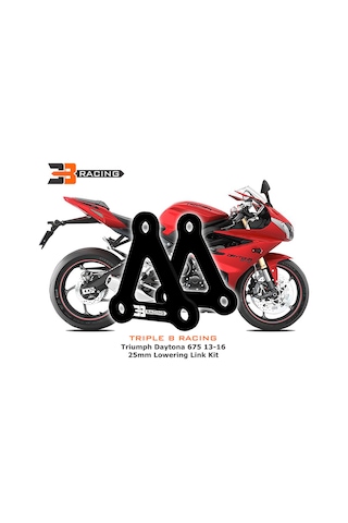 3b Racing - Triumph Daytona 675 /r 25mm Alçaltma Kiti