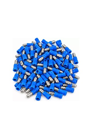 Sh Powermaster Pm-39062 1,5-2,5mm2 Kesit 21,5x4x5,5mm Soket Mavi İzoleli Kablo Pabucu 100'lü Paket Najmaddin