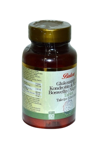 Glukozamin Kondroitin Msm Boswellia 60 Tablet