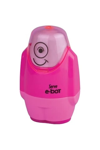 E-bot Silgili Kalemtıraş Fosforlu Pembe 4lu Set Genel