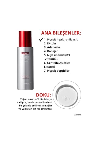 Medipeel Peptide 9 Volume Bio Tox Toner Pro 250 Ml Matrixyl Ile Peptid Toner Güçlendirici M0406