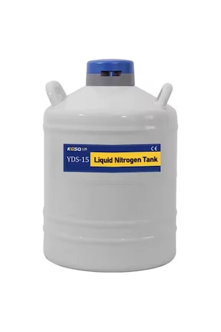 15l Azot Tankı Yds-15 Hayvancılık Ve Laboratuvar İçin Sıvı Azot Depolama İkmal Tankı