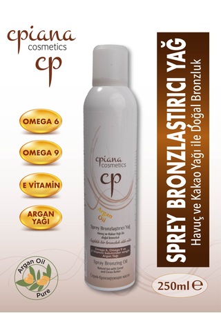 Cpiana Argan Yağlı Sprey Bronzlaştırıcı 250 ML