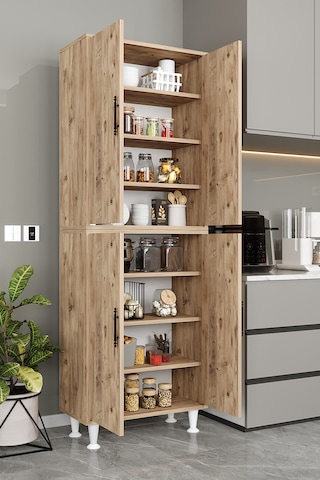 Ae-2086 Bala Atlantik Çam Çok Amaçlı Mutfak Dolabı&banyo Dolabı