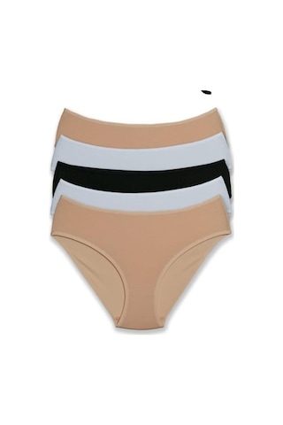 Pierre Cardin 2056 Beşli Slip Külot - Beyaz-ten-siyah mix color