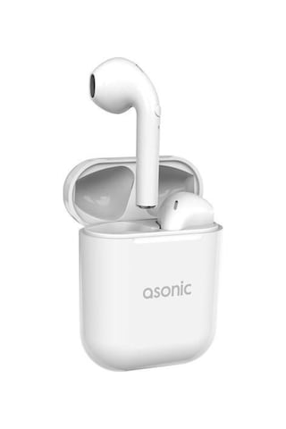 As-tws130 Prm Beyaz Mobil Telefon Uyumlu Bluetooth Tws Apple AirPods Mikrofonlu Kulaklık