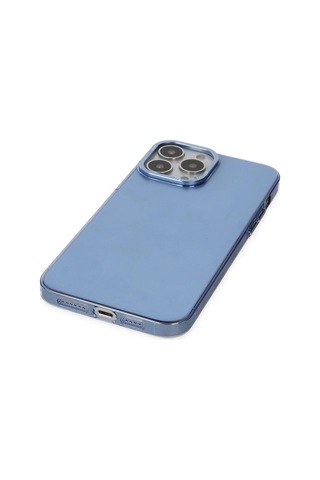 Newface Apple iPhone Uyumlu 14 Pro Kılıf Anka Pc Sert Metal Kapak Semeglbl - 31 - Mavi