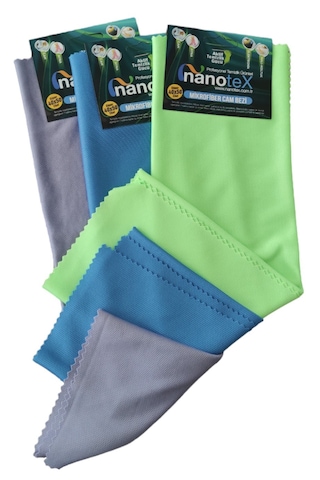 Nanotex Mikrofiber Yumuşak Parlak Doku Klasik Cam Bezi 3'lü 40 x 50 CM