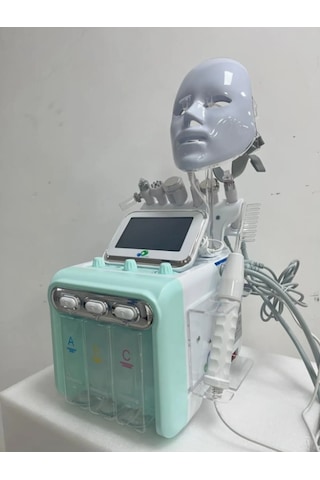Led Maskeli & Yüksek Frekanslı Hydrafacial 8in1 Yüksek Frekanslı