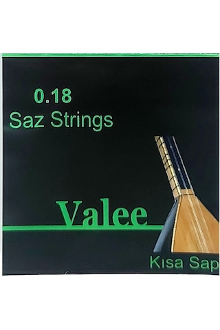 Valee 0.18 Kısa Sap Bağlama Saz Teli