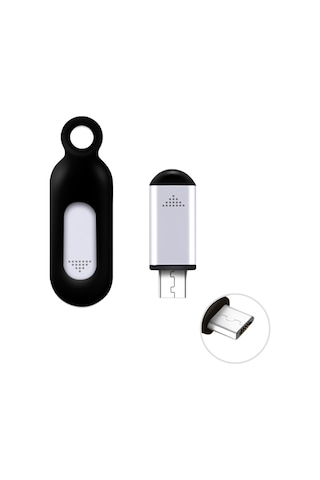 Tenfowee Android Telefon İçin Ir Uzaktan Kumanda - 10m Mesafede Ev Aletlerini Tv, Klima, Fan Kontrol Et - Micro Usb - Plug And Play - Gümüş