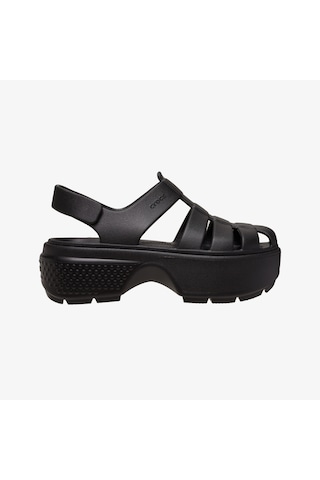 Crocs Stomp Fisherman Kadın Siyah Sandalet 209938 Siyah