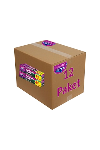 Buzdolabı Poşeti Orta Boy 4 Al 3 Öde 4 20 24 X 38 Cm 12 Paket 1 Koli
