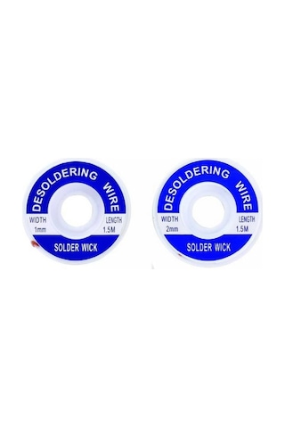 Class Zd-180 Lehim Temizleme Teli 2Li Set 1-2Mm