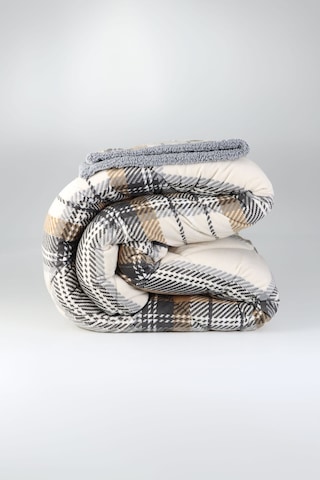 Comforter Çift Kişilik Yorgan Set Volenta Gri 220x240 Cm Gri