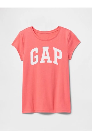Kız Çocuk Gap Logo T-shirt Turuncu-6007 Turuncu