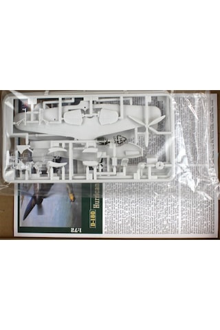 Mistercraft D180 1/72 Hurricane Mk.ıa Britanya Savaşı Savaş Savaş Uçağı Plastik Model Kiti