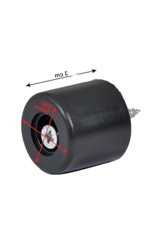 Plastik Ayak Yükseltici 3 Cm Boy 34 Mm Çap 6395751
