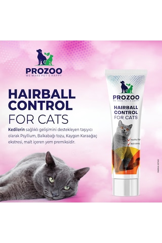 Prozoo Tüy Yumağı Önleyici Attırıcı Kedi İçin Multivitaminli Malt Macun 100 ML