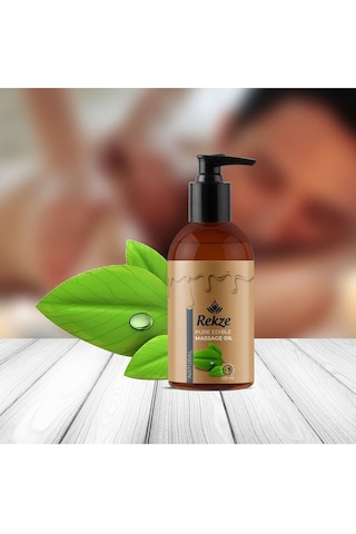 Rekze 3 Adet Erotik Natural Aromalı Bay Ve Bayanlara Uygun Vücut Masaj Yağı 120 Ml