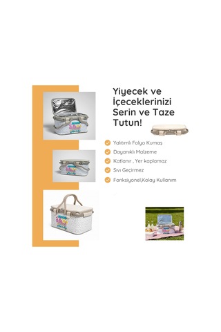Lexroo 20 Lt Piknik Sepeti 1120 Picnic Bag Diğer