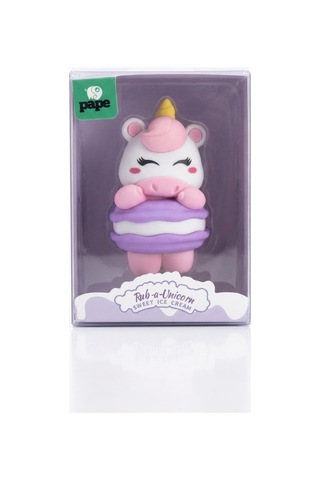 Unicorn Makaron Figürlü Silgi - Mor Makaronlu Sevimli 3d Çocuk Kırtasiye Ve Okul Silgisi