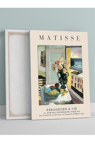 Matisse Bergruen & Cie, Bergruen & Cie Sergisi, Fovizm Sanatsal Kanvas Tablo - Tuval Tablo -