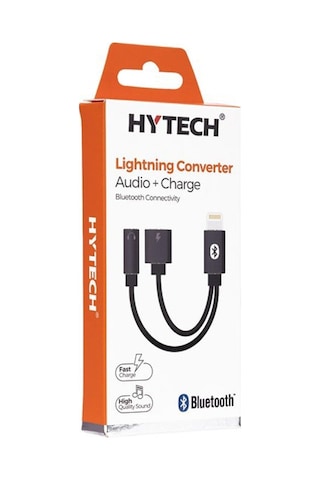 Hytech Hy-xo45 Gri 2in1 Bluetooth Şarj+kulaklık Metal Çevirici Adaptör Kulaklık Usb Apple Uyumlu iPhone Çevirici
