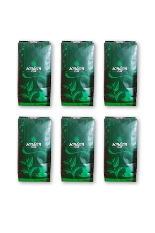 Sondem Siyah Dökme Çay 1000 Gr X 6'lı Avantaj Paket